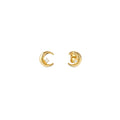 Nomination DREAMS BEATS MOON STUD EARRINGS 242603/024