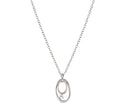 Nomination My Rebel Art Sterling Silver Small Oval Necklace With CZ 242806/053