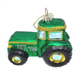 Heaven Sends Hanging Glass Green Tractor