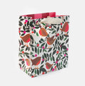 Caroline Gardner Collage Robins & Berries Foliage Medium Gift Bag