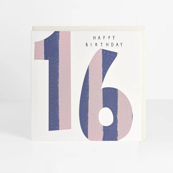 Belly Button Designs Happy Birthday 16 Card
