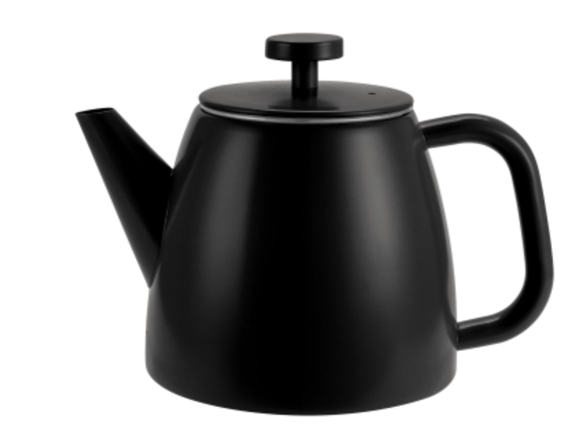 Cafe Ole Kelham Double Wall Teapot 600mi Black