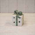 White/green Ceramic Present With Led