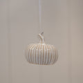 Hanging Ceramic Pumpkin