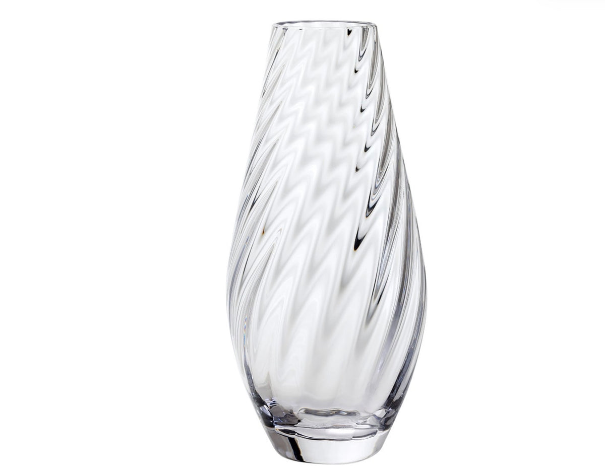 Dartington Ripple Teardrop Vase