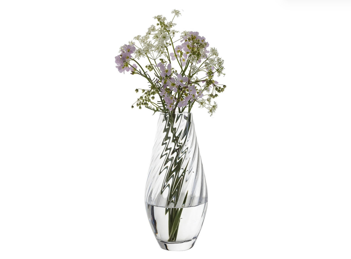 Dartington Ripple Teardrop Vase
