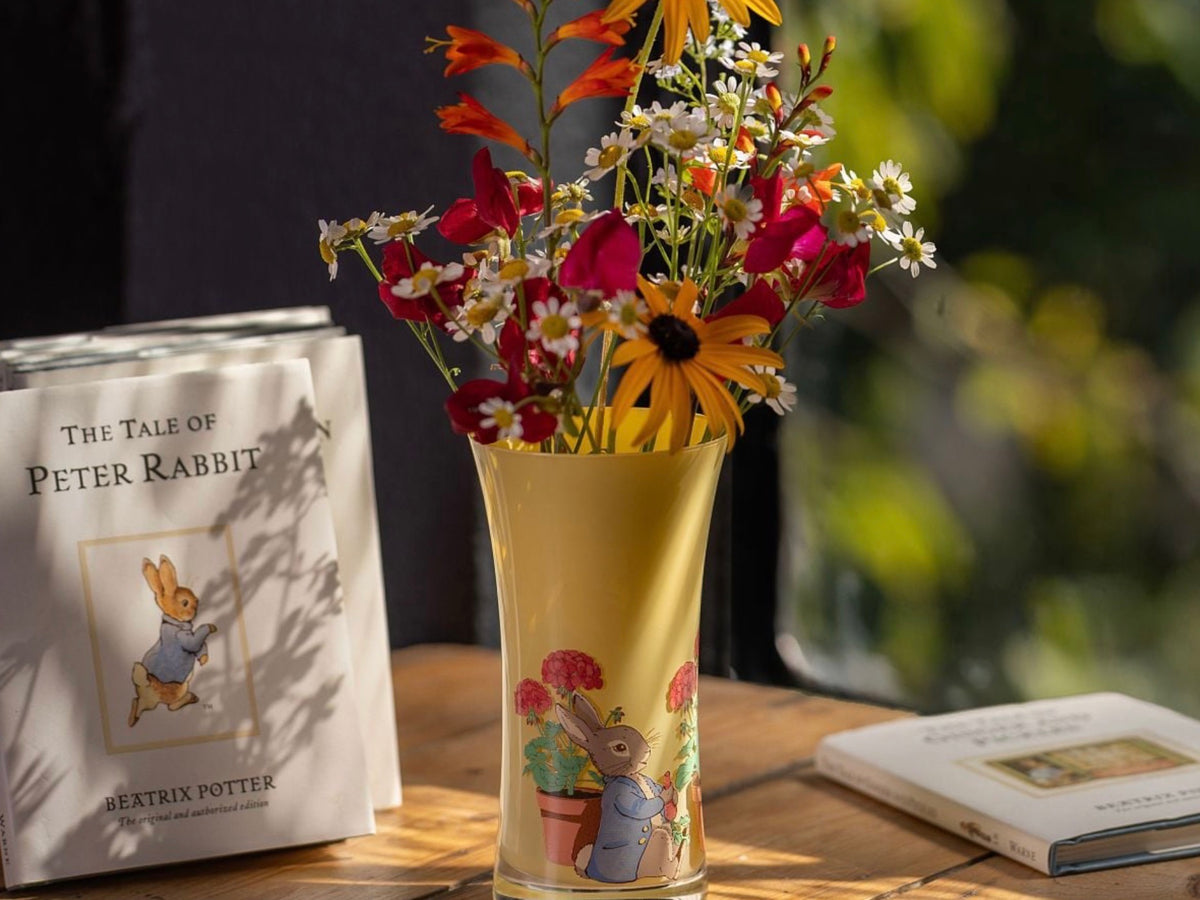 Beatrix Potter Flared Vase - Peter Rabbit
