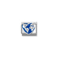 Nomination Classic Silver Heart Globe Charm 330204/45