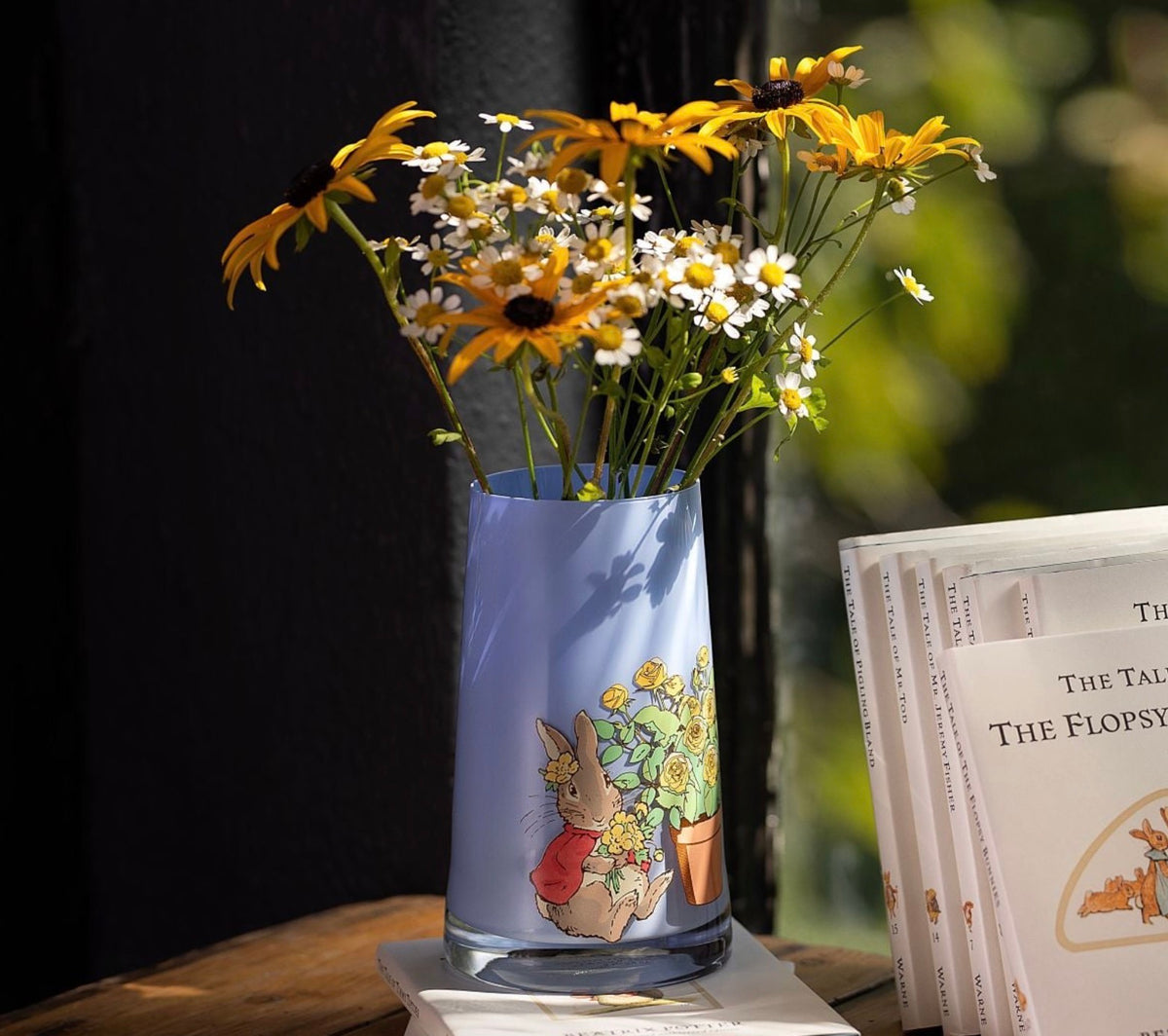Beatrix Potter Tapered Vase - Flopsy Bunny