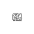 Nomination Classic Silver Airplane Charm 33032719