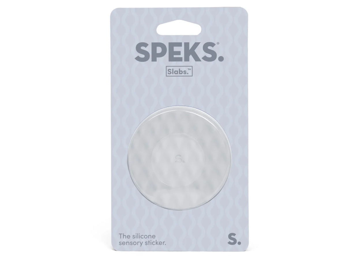 Specks Slabs Mesh Grey Sensory Sticker
