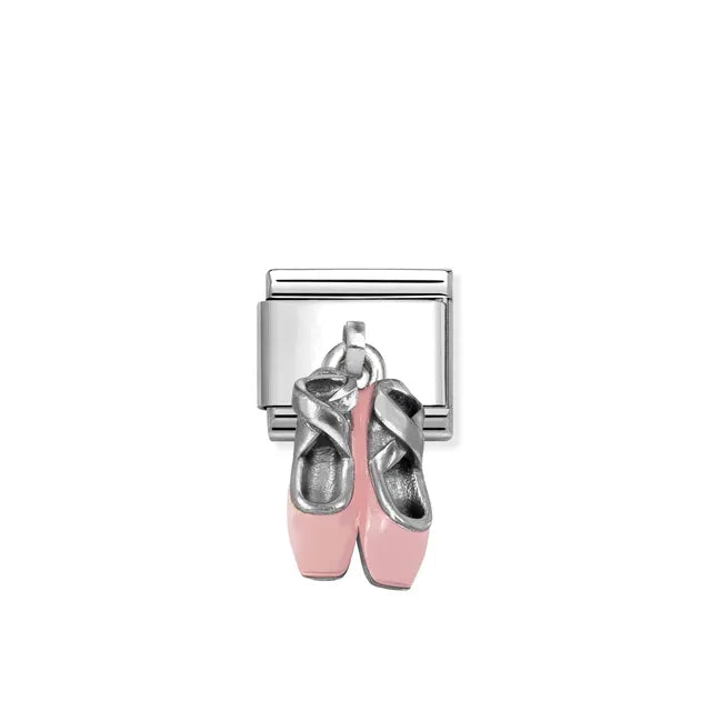 Nomination Classic Silver Ballet Shoes Pendant Charm 331805/21