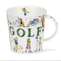 Dunoon Sporting Antics Golf Cairngorm Shape Mug