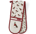 Christmas Robins Retreat Double Oven Glove