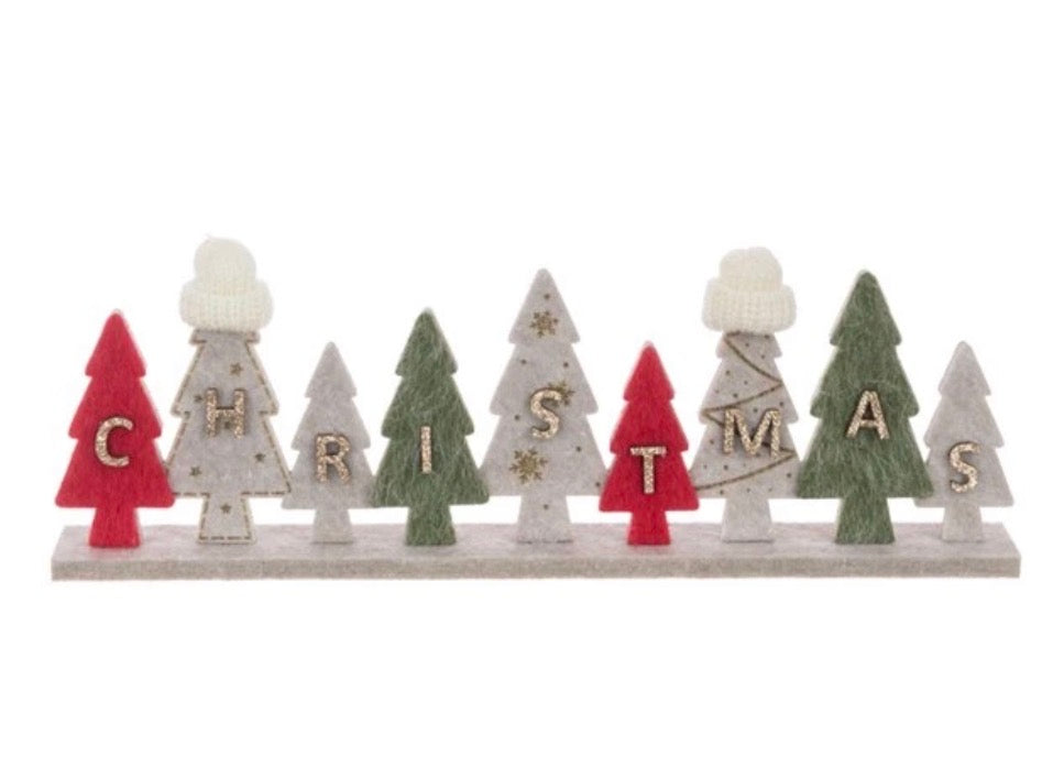 Floralsilk Felt Christmas Tree 35cm