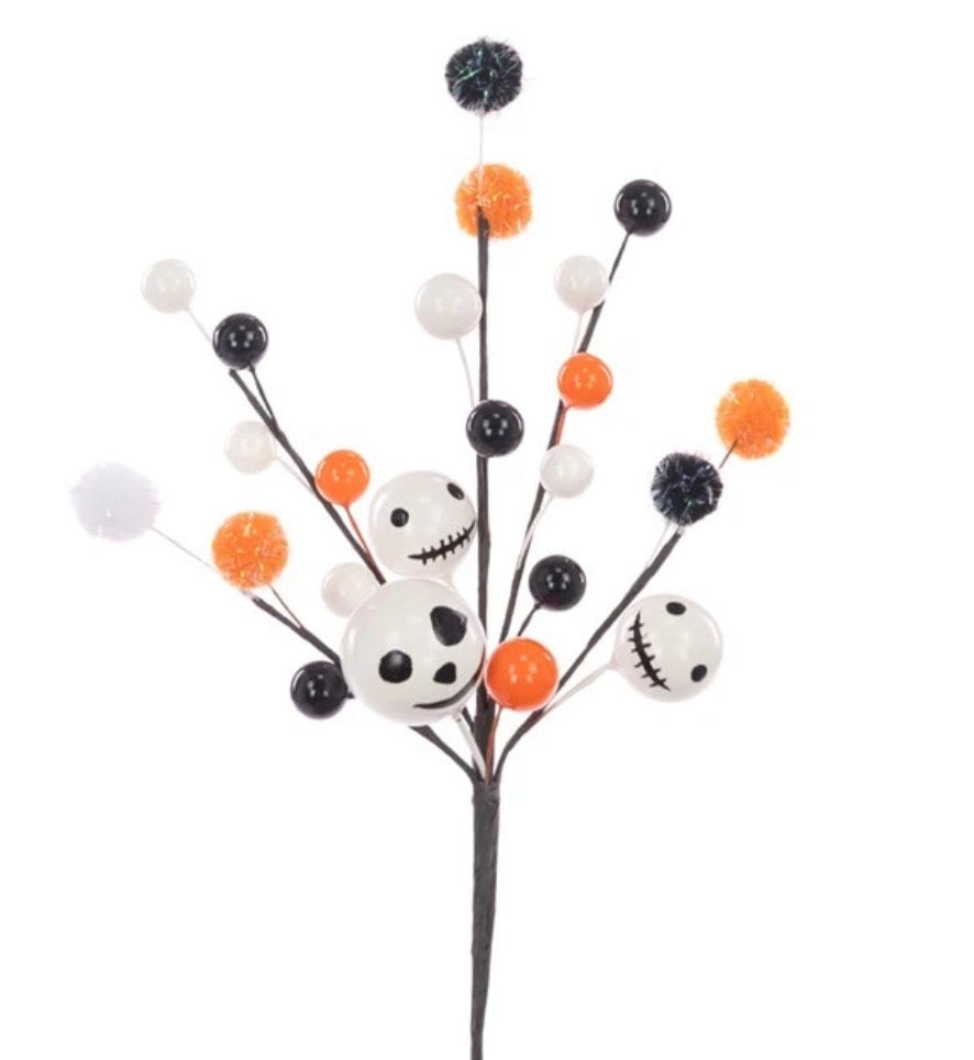 Floralsilk Halloween Berry Pick 30cm