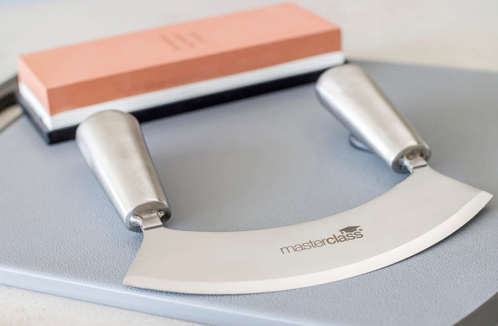 MasterClass Acero Stainless Steel 18cm (7") Single Bladed Hachoir