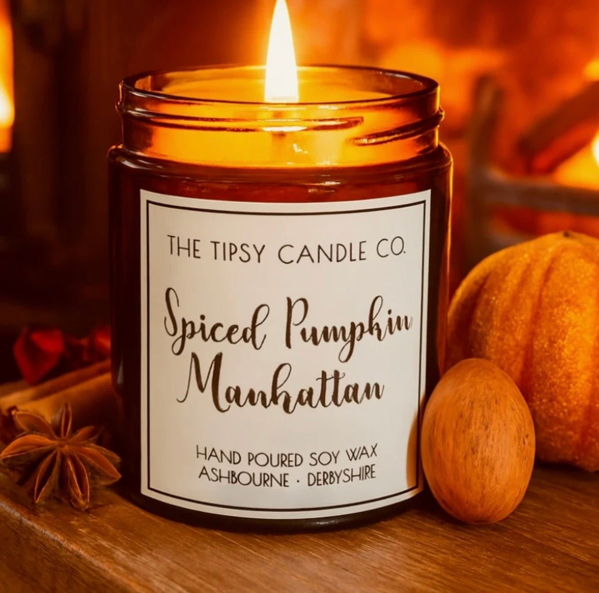 The Tipsy Candle Company Spiced Pumpkin Manhattan