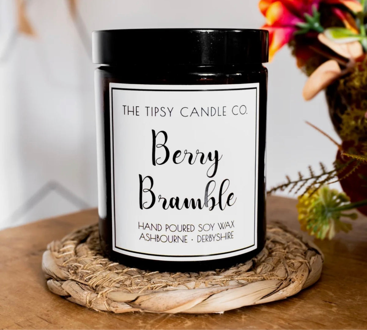 The Tipsy Candle Company Berry Bramble Candle