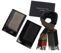 Equilibrium For Men Colour Blocks Fringed Scarf