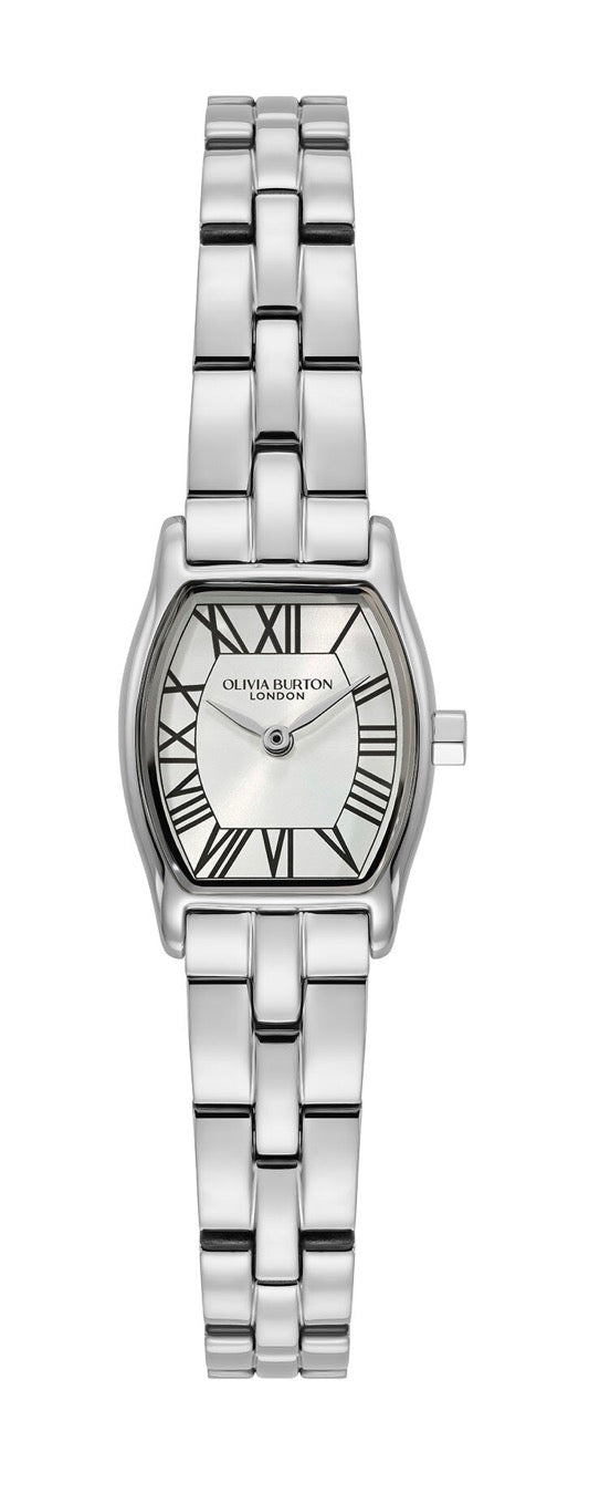 Olivia Burton Classic 18mm Cambridge Silver Bracelet Watch