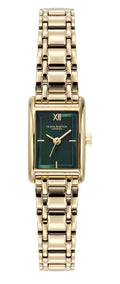 Olivia Burton Classic 16mm Mini Grove Forest Green & Gold Bracelet Watch