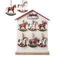 Heaven Sends Wooden Rocking House Hanger Assorted