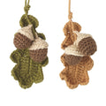 Heaven Sends Knitted Leaf And Acorn Mix