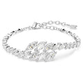 Swarovski Mesmera Marquise Cut White Bracelet Rhodium Plated