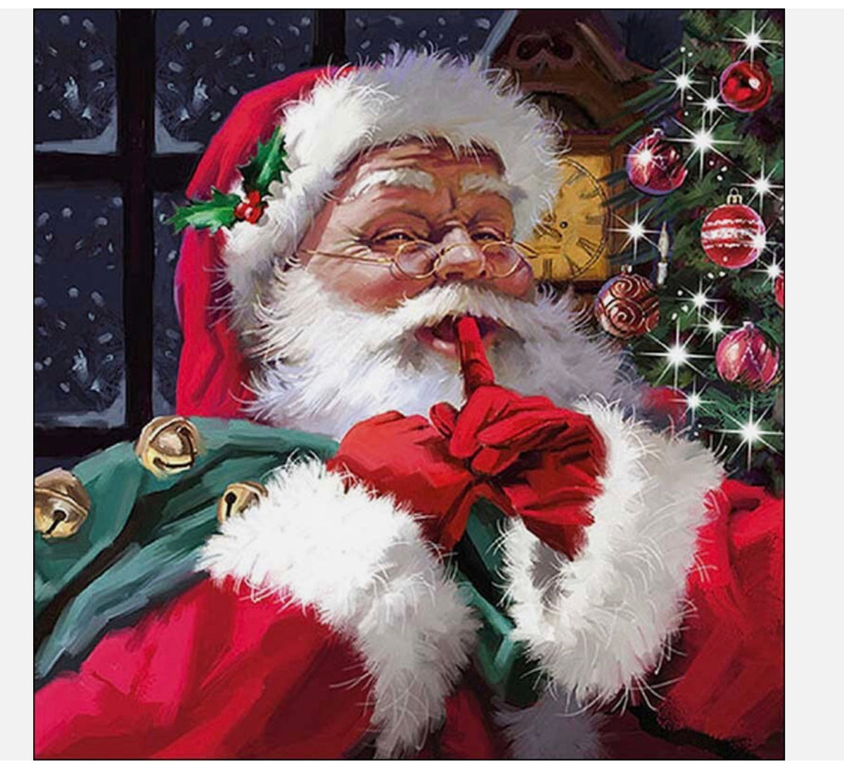 Ambiente Christmas Paper Napkins Hush Hush