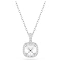 Swarovski Una Angelic Cushion Cushion White Rhodium Plated Necklace
