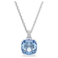 Swarovski Millenia Pendent Cushion Cut Blue Rhodium Plated