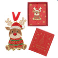Christmas Treasures Cute Highland Coo Hanging Ornament