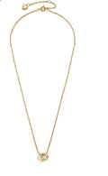 Olivia Burton Classic Kindred Interlink Heart Gold Plated Necklace