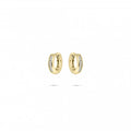 Gisser 15mm Gold Plated Hoop Earrings