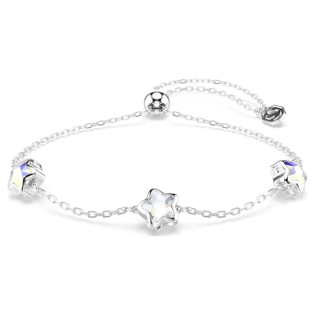 Swarovski Chroma Bracelet Star Whit Rhodium Plated