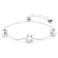 Swarovski Chroma Bracelet Star Whit Rhodium Plated