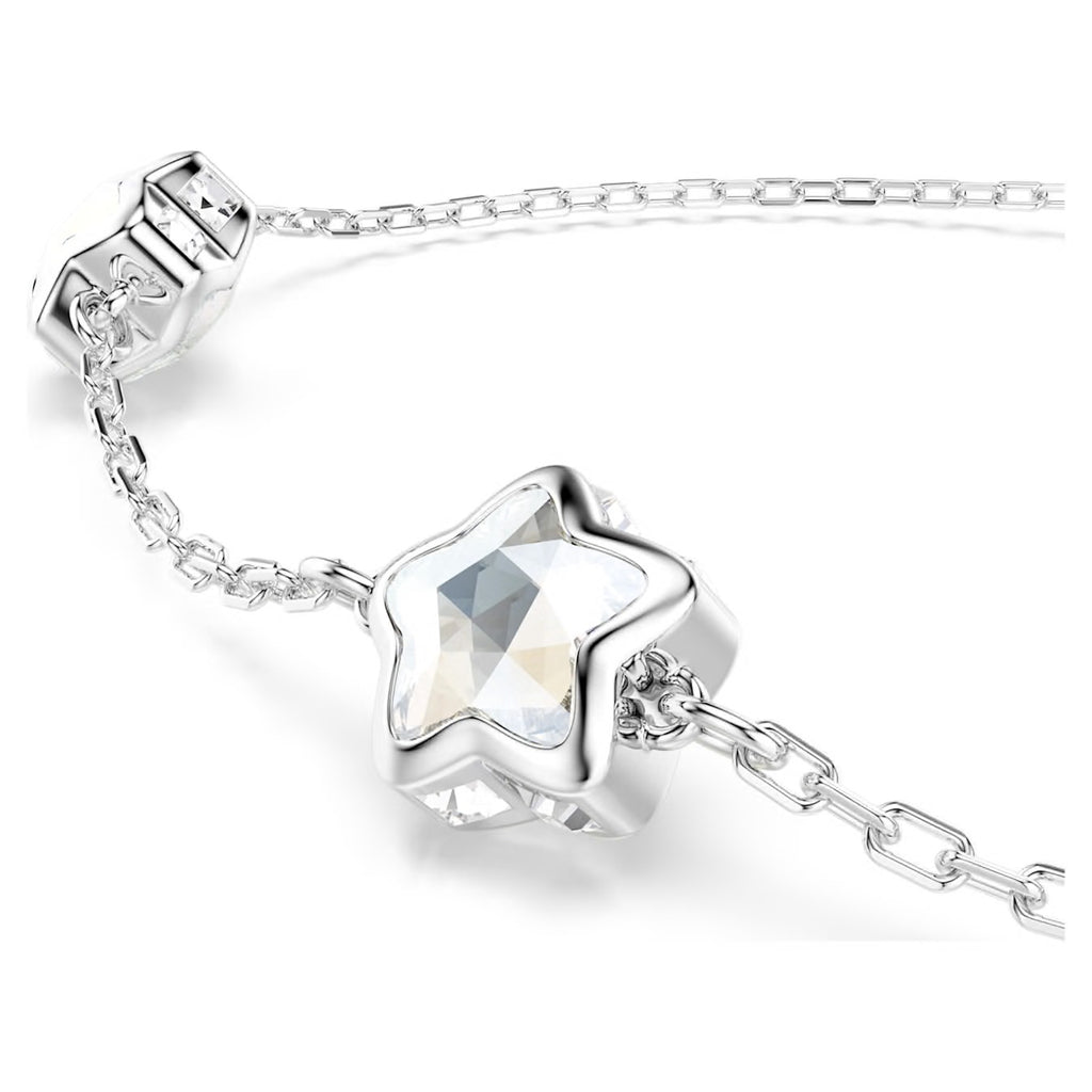 Swarovski Chroma Bracelet Star Whit Rhodium Plated