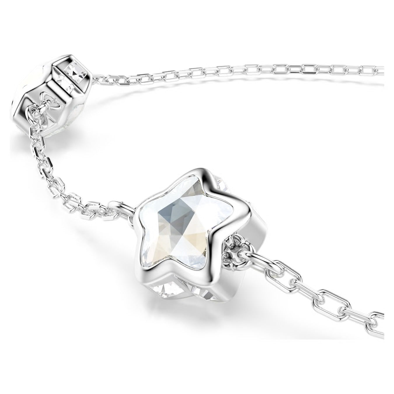 Swarovski Chroma Bracelet Star Whit Rhodium Plated