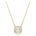 Swarovski Una Angelic Pendent Mixed Cuts White 18K Gold Finish