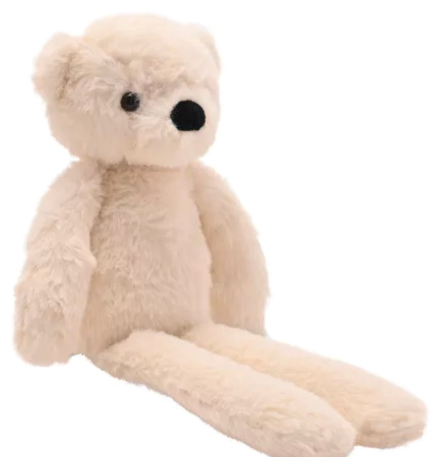Softies Lola The Long Leg Plush Cream Teddy Bear 30cm