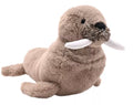 Softies Walter The Plush Brown Walrus Glow In The Dark Teeth 30cm