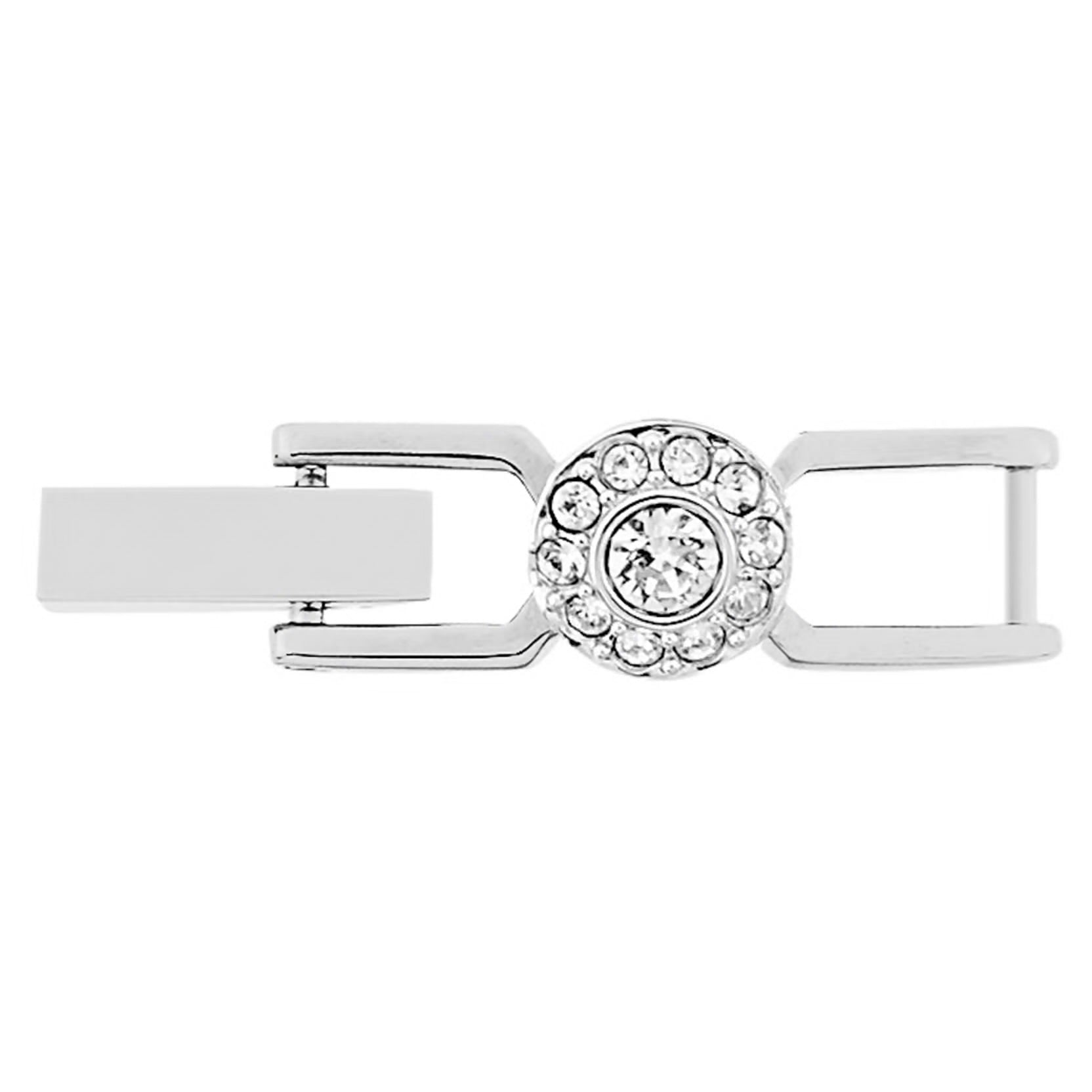 Swarovski Una Angelic Extender Round Cut White Rhodium Plated