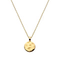 Kit Heath Mirage Reflect Golden Round Disc Mini Necklace