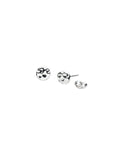 Kit Heath Mirage Reflect Silver Round Disc Stud Earrings