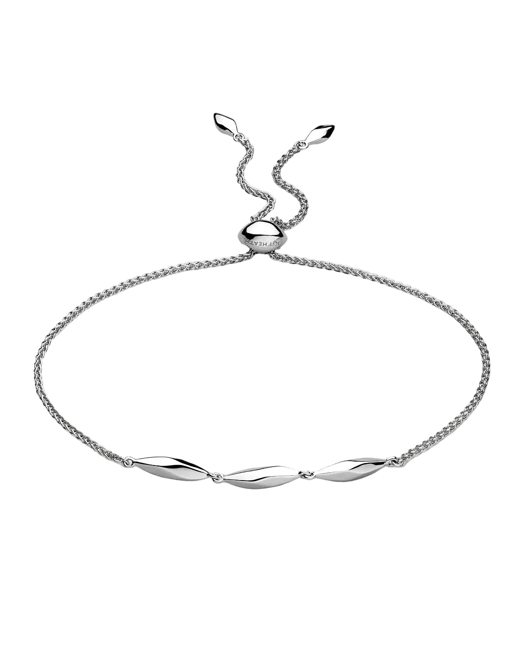 Kit Heath Silver Glint Triplet Toggle Bracelet