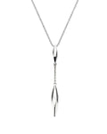 Kit Heath Silver Glint Lariat-Style Necklace