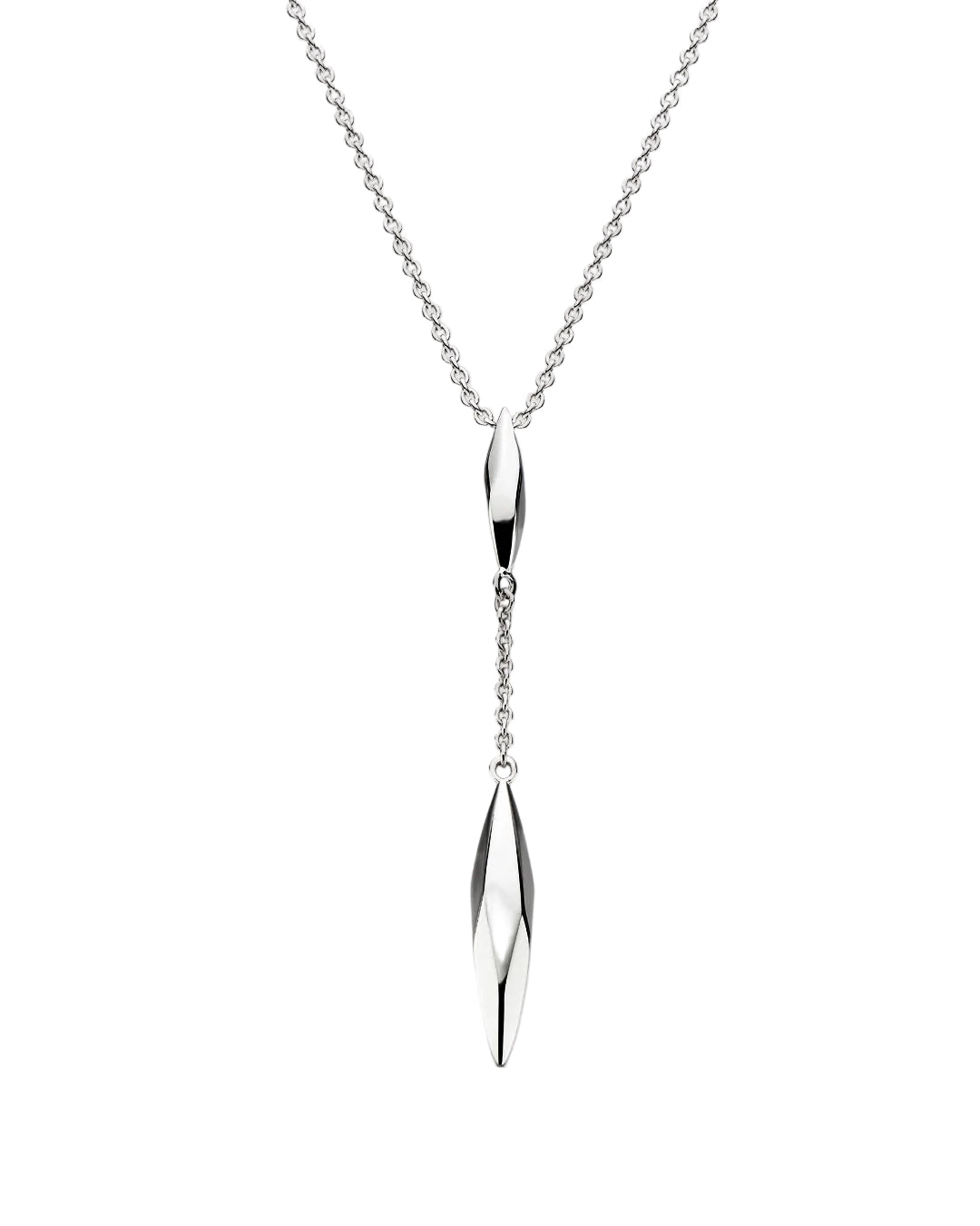 Kit Heath Silver Glint Lariat-Style Necklace