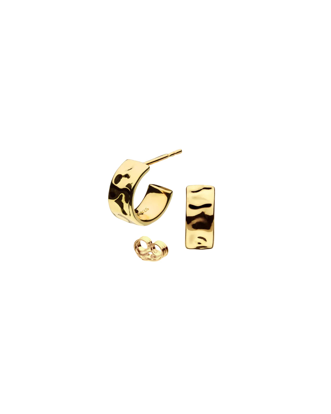 Kit Heath Mirage Reflect Golden Hoop Earrings