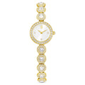 Swarovski Una Angelic Watch Crystal Bracelet Gold Tone